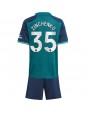 Arsenal Oleksandr Zinchenko #35 Alternativní dres pro děti 2023-24 Krátký Rukáv (+ trenýrky)